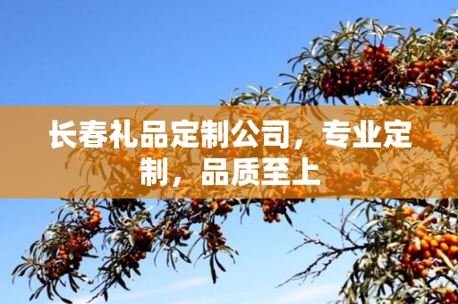 长春礼品定制公司，专业定制，品质至上
