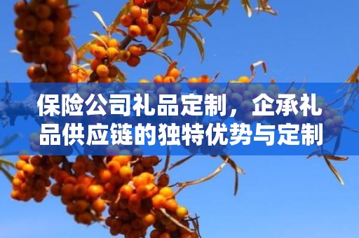 保险公司礼品定制，企承礼品供应链的独特优势与定制体验
